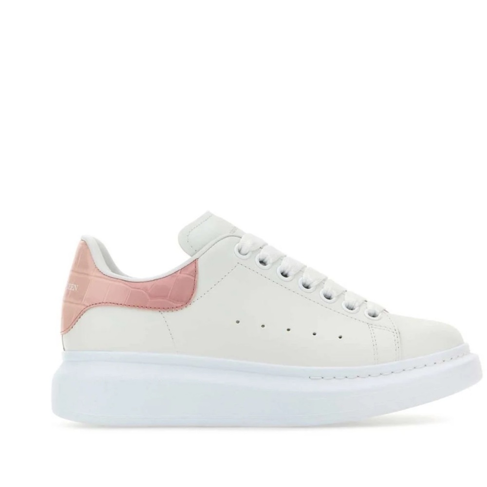 Pink snakeskin Alexander McQueens